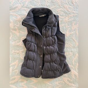 Athleta Charcoal Quilted Vest